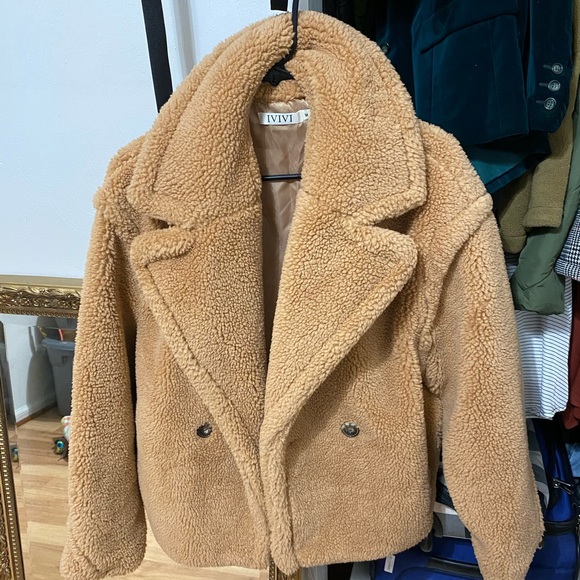 Oversized Teddy Jacket - Picture 2 of 2